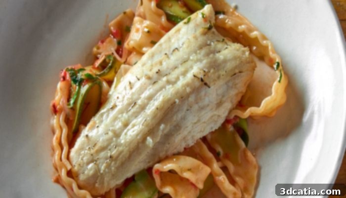 3D Printed White Fish Fillet by Steakholder Foods