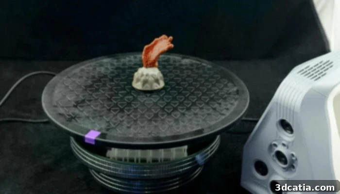 Artec 3D Spider Scanner for Coral Reef Monitoring