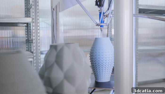WASP App enables parametric design for 3D printed clay parts