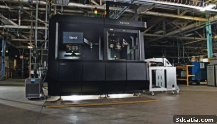 Xerox ElemX Liquid Metal 3D Printer