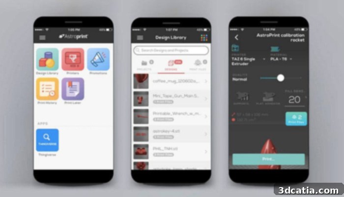 AstroPrint - Cloud-Based 3D Printer Management Platform