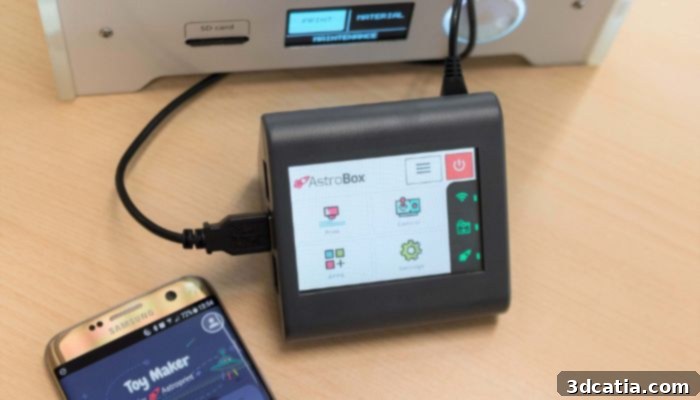 AstroBox for 3D Printer Connectivity