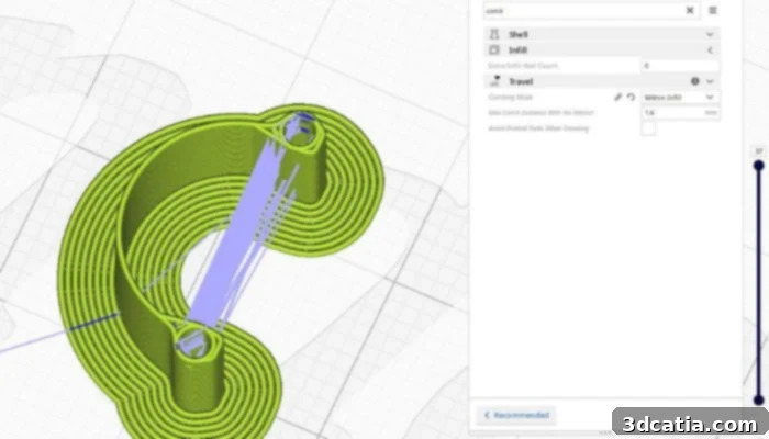 retraction 3D printing