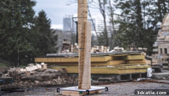 3D Printed Sawdust Formwork for Sustainable Construction