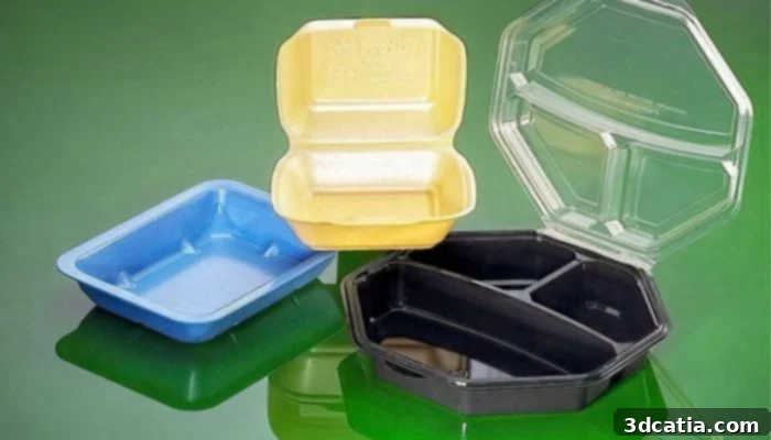 HIPS packaging application