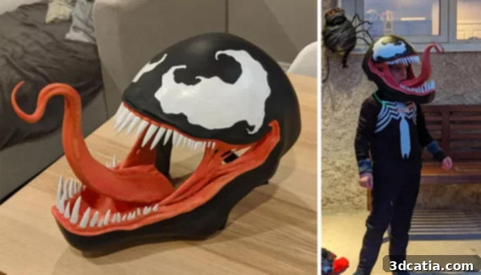 3D Printed Venom Mask