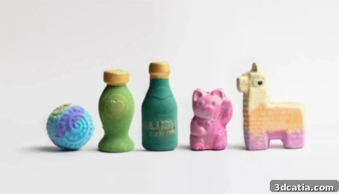 3D printed soap molds by LUSH Cosmetics