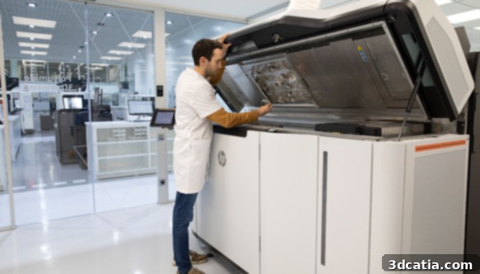 Quality control specialist overseeing 3D printed medical devices at Avinent.