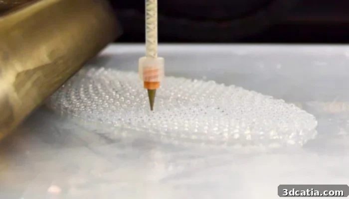 Silicone 3D Printing Extrusion