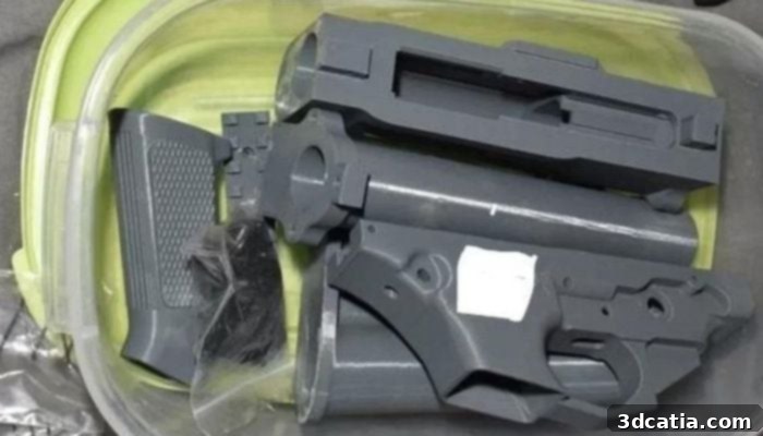 3D Printed Weapon Components Found in UK Raid
