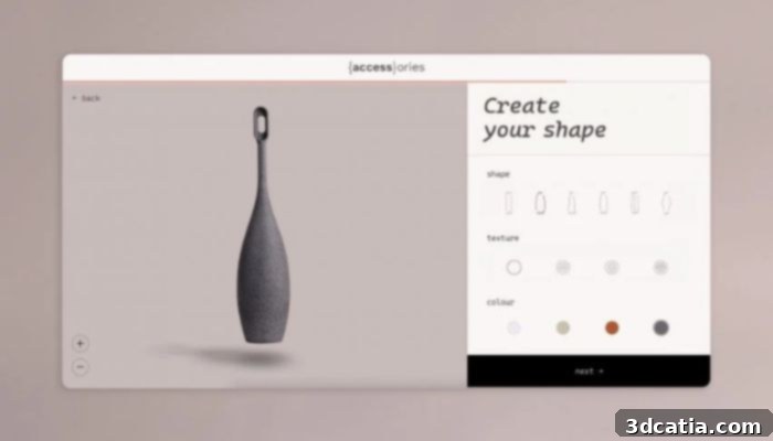 A visual representation of various hand shapes and objects to help users choose their preferred grip for the custom 3D printed toothbrush handle.