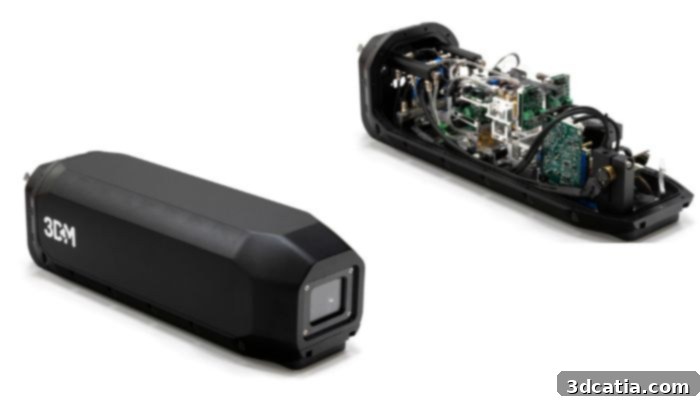 3DM's Quantum Cascade Laser beam head for SLS 3D printing