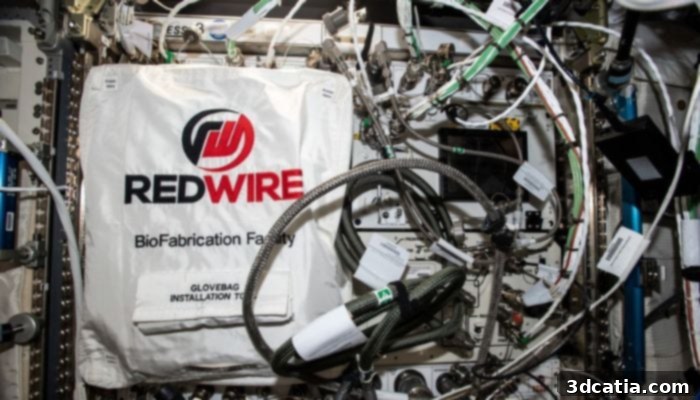 Redwire's 3D bio-printer installed on board the ISS