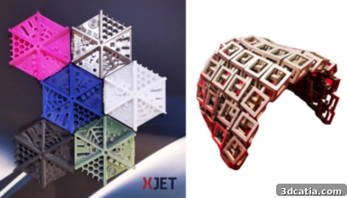 XJet NanoParticle Jetting technology for high-quality metal and ceramic parts.