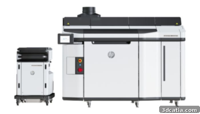 HP Jet Fusion 5000 Series 3D printer showcases innovations at Formnext 2023