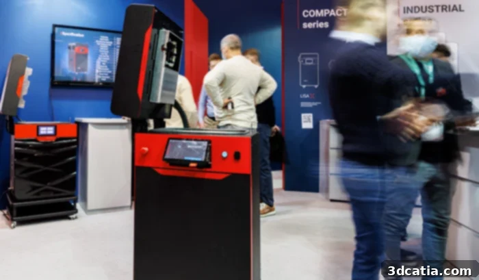 Sinterit Lisa X 3D printer connected for Industry 4.0