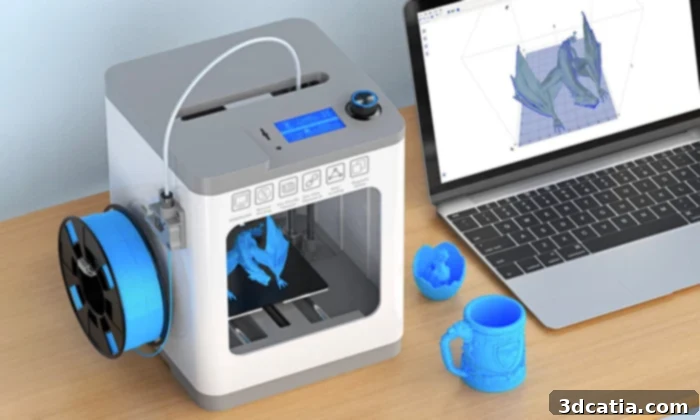 The mini 3D printer from Entina