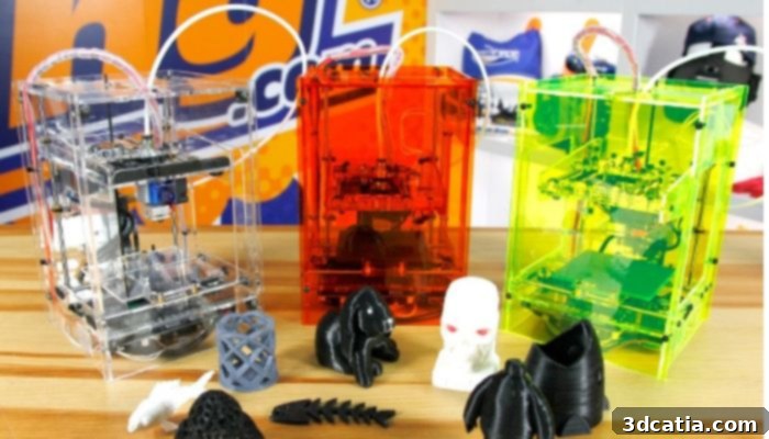 Mini 3D printers