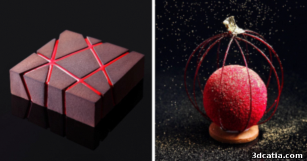 Dinara Kasko's Geometric Pastries