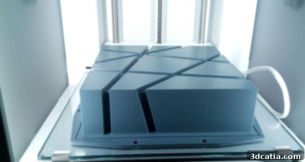 Dinara Kasko's Finished 3D Printed Mold