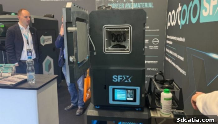 AMT PostPro SFX vapor smoothing machine for 3D printed parts