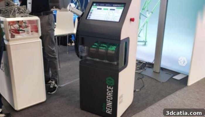 Reinforce3D Delta machine for post-production strengthening of 3D printed parts