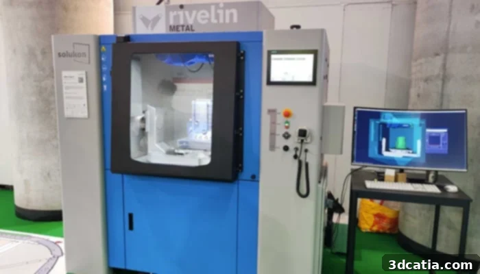 Rivelin Robotics automated metal AM post-processing cells