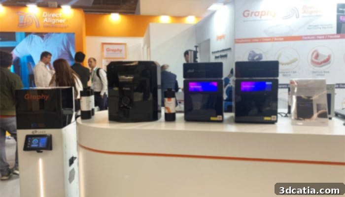 Graphy's cutting-edge 3D printing solutions showcased at Formnext 2023 for dental applications