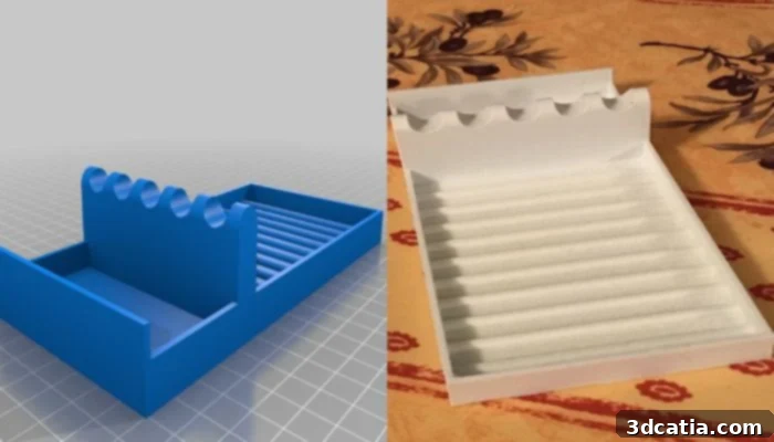 3D Printed Spoon Rest for Thanksgiving