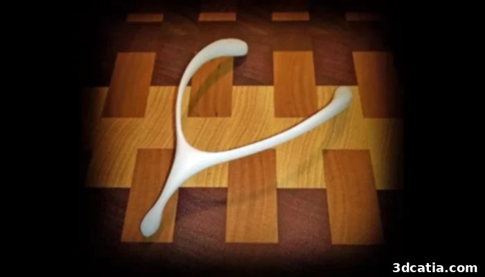 3D Printed Vegan Wishbone