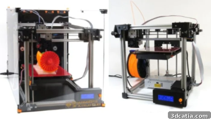 ShapingBits 3FXtrud 25 Duo and 3FXtrud 20 Uno FDM 3D printers