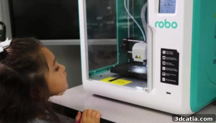 Robo E3 Pro FDM 3D Printer for STEM Education