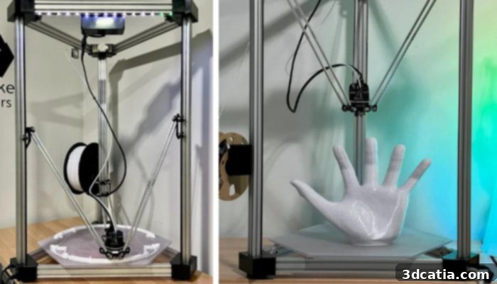 DeltaMaker Pro Delta FDM 3D Printer