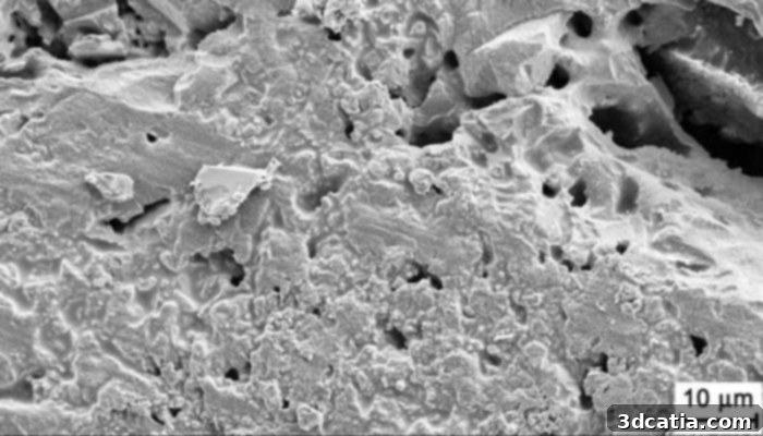 Cordierite ceramic component demonstrating its use in high-temperature applications.