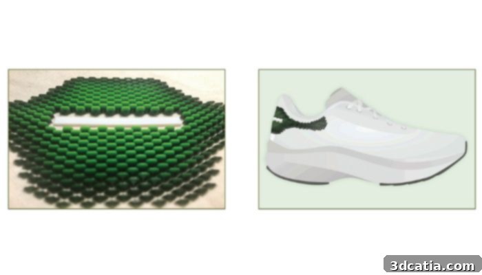 3D printing technology for fashion accessories like shoe logos