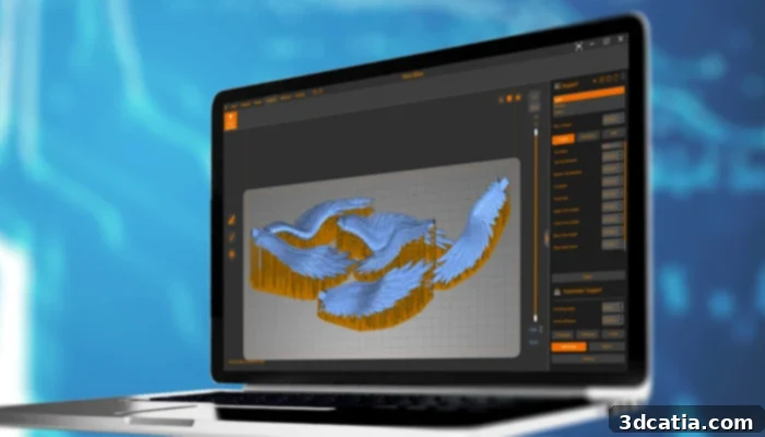 Vlare Slicer is a free and comprehensive software for resin 3D printing with advanced features.