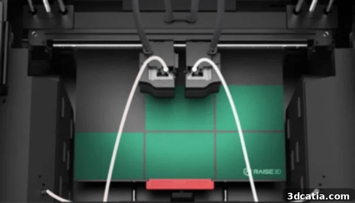 IDEX printers are extremely suited to multi-material 3D printing