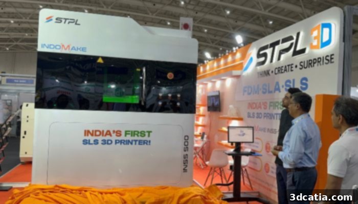 STPL3D unveils the first 'made-in-India' SLS 3D printer, a major milestone for Indian additive manufacturing.