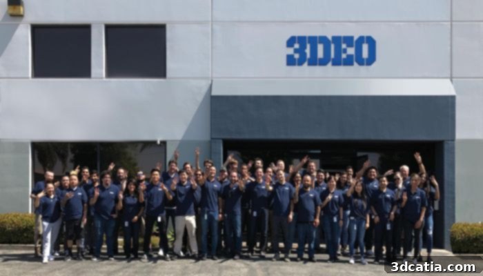 3DEO team members at their headquarters
