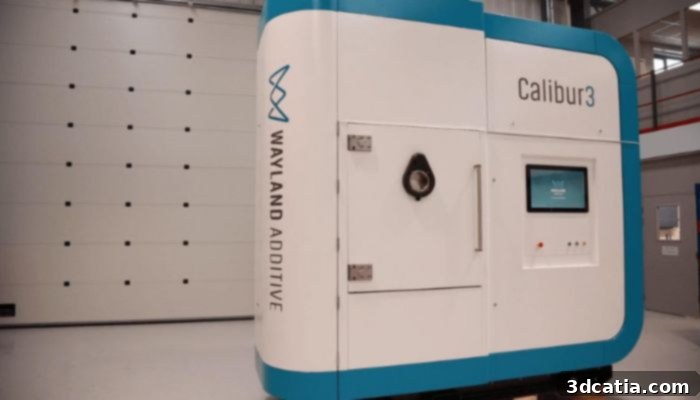 Wayland Additive's Calibur3 metal 3D printer
