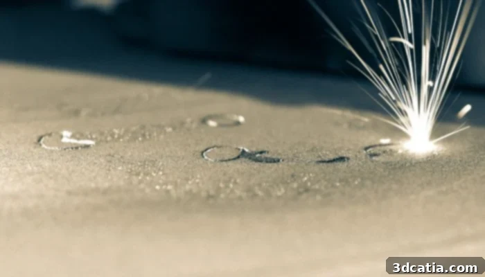 Various metal 3D printing machines utilizing lasers for precise material deposition and melting