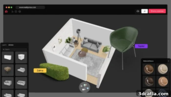 Augmented Reality Visualization in RealityMAX