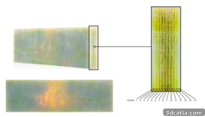 Reshaping Creativity: 3D Printing's Artistic Revolution 5 3D printed replica of Claude Monet's Water Lilies using voxel technology.