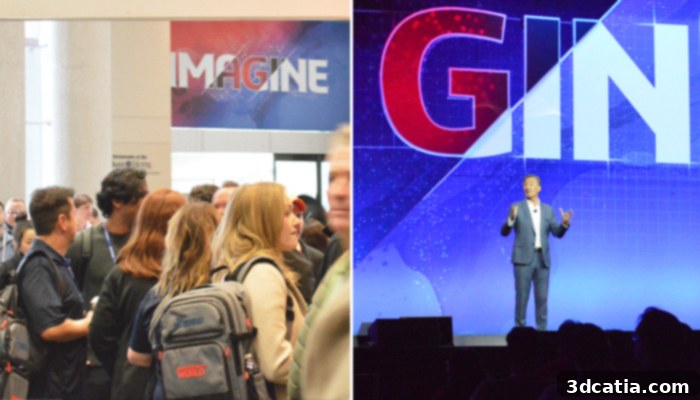3DEXPERIENCE World 2024 event in Dallas, Texas, highlighting innovation and community.
