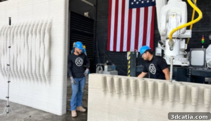 Kind Designs workers handling a 3D printed Living Seawall panel for a project in Miami, showcasing the ease of handling.