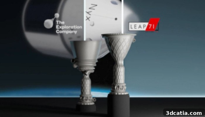3D printed rocket engine by LEAP 71