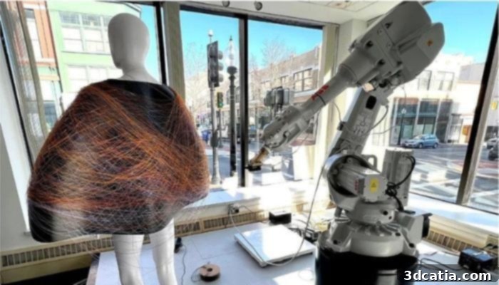 Lilach Porges' Roller Coaster collection showcasing a model in a uniquely designed 3D printed dress, embodying sustainable and empowering fashion.