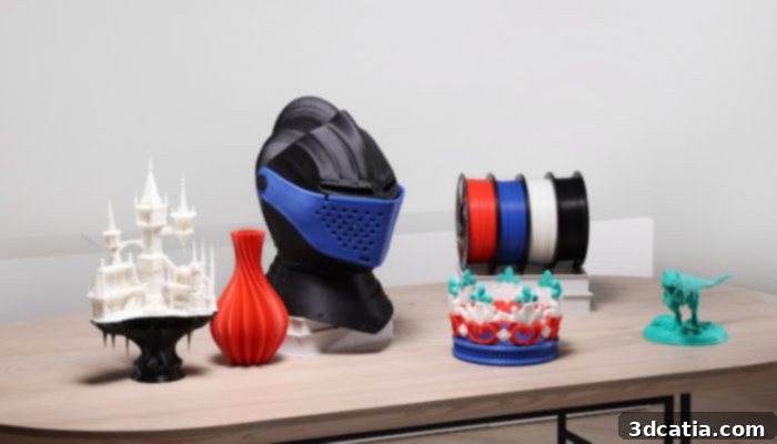 Phrozen Arco, the first FDM 3D printer by Phrozen, featuring high speed and multicolor printing.