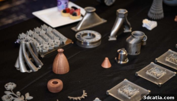 AMUG 2024 technical competitions with 3D printed parts