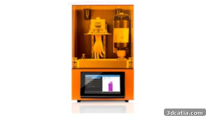 Dazz 3D SLA printer on a crowdfunding platform